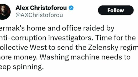 Западный журналист о обысках у Ермака: «Машина по отмыванию денег должна крутиться»