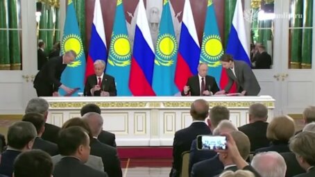 Путин и Токаев подписали декларацию о союзничестве: главное с переговоров в Кремле