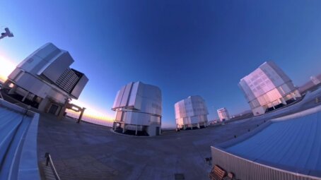 Очень большой телескоп в Чили получил систему лазерных «звезд»