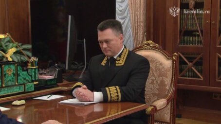 Владимир Путин провел встречу с Игорем Красновым, председателем Верховного суда России