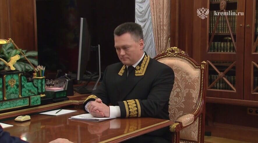 Владимир Путин провел встречу с Игорем Красновым, председателем Верховного суда России