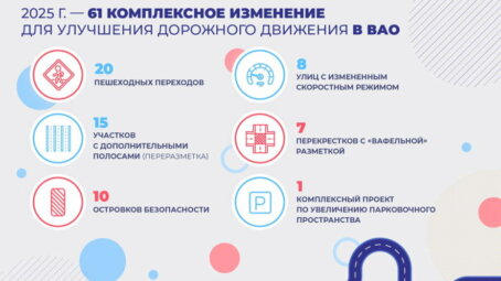 Проекты для комфортного и безопасного движения: Восточный округ столицы