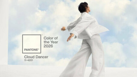 Pantone выбрал цвет 2026 года: «Танцующий с облаками» — почему нейтральный белый победил в эпоху хаоса