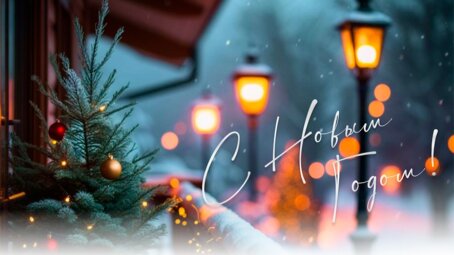 Поздравление С Новым годом губернатора Саратовской области Романа Бусаргина