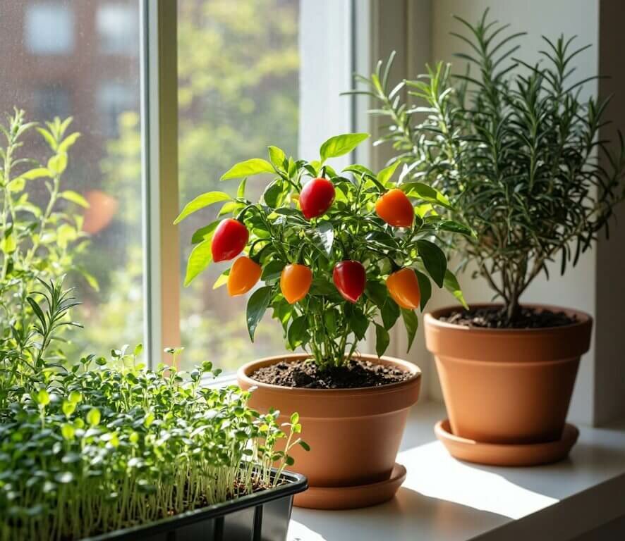 От балкона до ананаса: как пермские ученые предлагают устроить огород в квартире и не сойти с ума