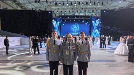 Саратовские кадеты приняли участие в юбилейном Кремлёвском бале в Москве