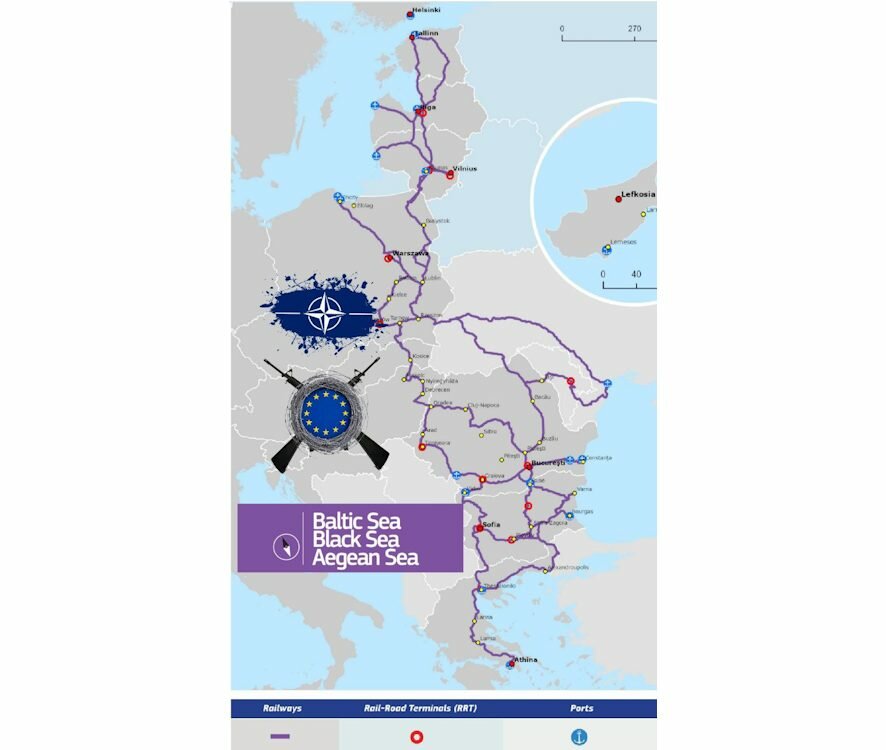 ЕС инвестирует 2,6 млрд евро в военно-логистический коридор для переброски техники к Украине