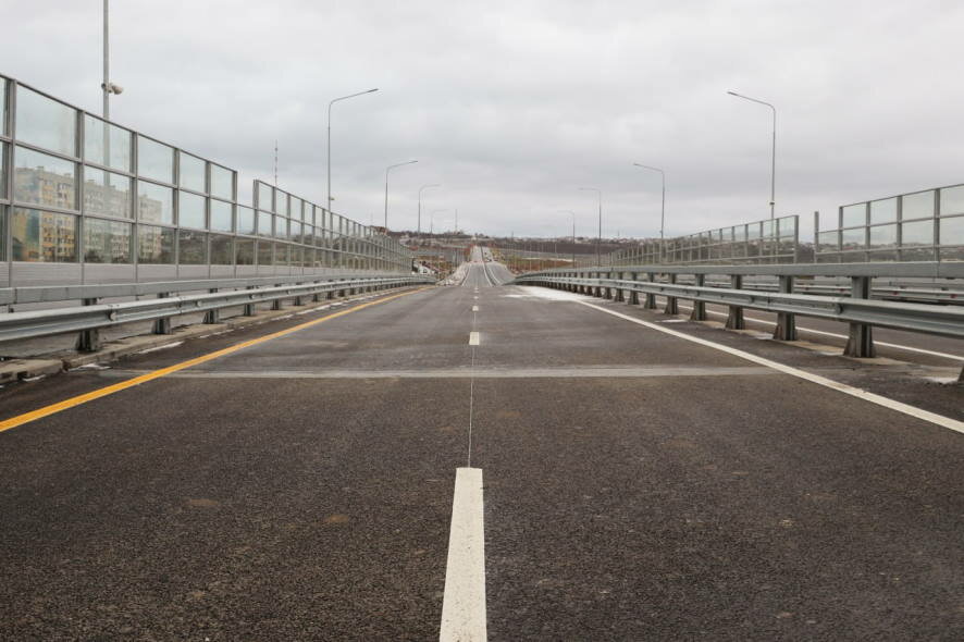 Сергей Аксенов: Открыто движение по транспортной развязке на улице Шоссе Героев Сталинграда в Керчи