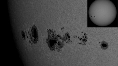 Астрономы зафиксировали крупнейший в 2025 году комплекс солнечных пятен. Будет ли супервспышка?