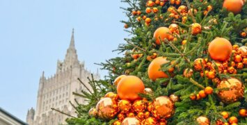 Мандариновое волшебство на Арбате: 100 000 арт-объектов создали новогоднюю атмосферу