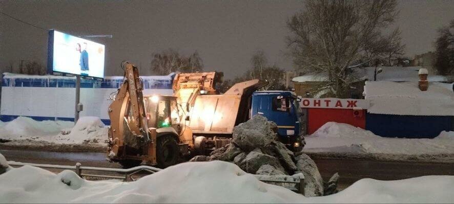 Снегопад накрыл все районы Саратовской области