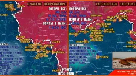 Обстановка в Курском приграничье на утро 17 марта 2026 года