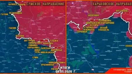 Обстановка в Курском приграничье на утро 10 мая