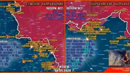 Обстановка в Курском приграничье на утро 4 мая