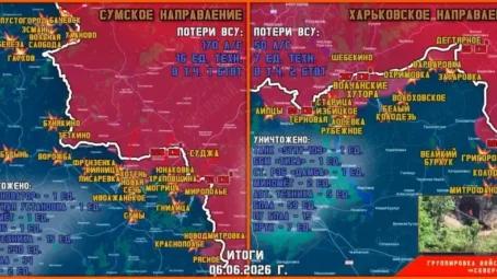 Обстановка в Курском приграничье на утро 7 июня