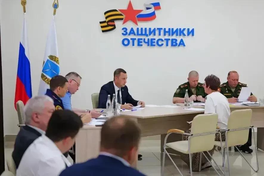 4 июля Роман Бусаргин провел личный прием участников специальной военной операции и членов их семей