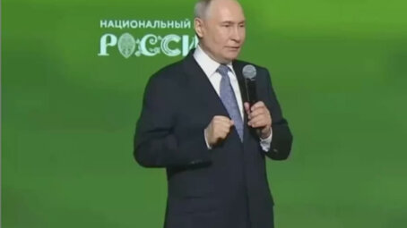 Президент РФ Владимир Путин принял участие в работе форума Народного фронта “Всё для Победы!”