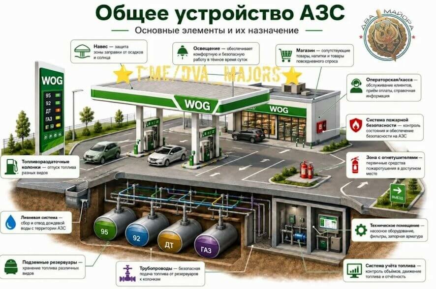 Два майора: Что не так с налётами на украинские АЗС
