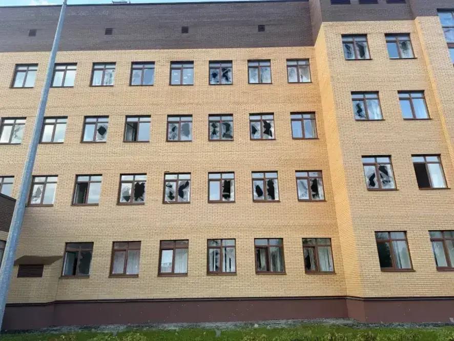 Сегодня утром во время атаки БПЛА в Павловском Посаде беспилотник попал в магазин «Магнит»