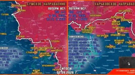 Обстановка в Курском приграничье на утро 3 сентября