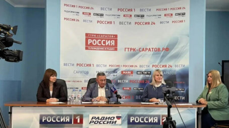 В пресс-центре ГТРК «Саратов» прошел брифинг, посвященный обеспечению избирательных прав граждан в Единый день голосования
