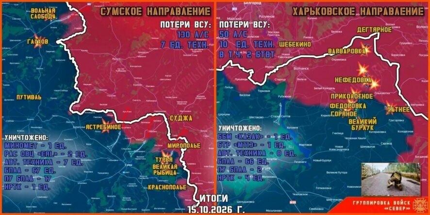 Обстановка в Курском приграничье на утро 16 октября 2026 года