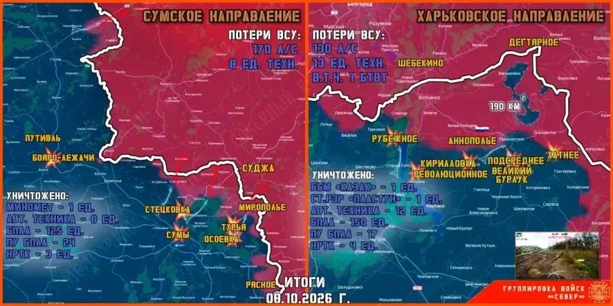 Обстановка в Курском приграничье на утро 9 октября 2026 года
